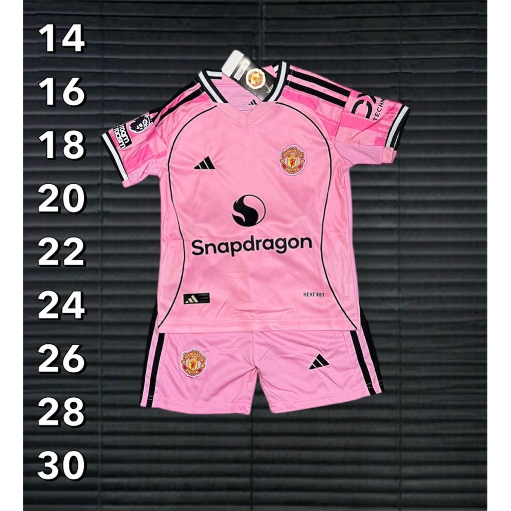 ชุดบอลชุดกีฬาเด็กเสื้อพร้อมกางเกงผ้านิ่มเย็นใส่สบายใส่ได้ทั้งเด็กหญิงแหละเด็กชายขนาดไซร้เด็ก1ขวบถึง13ขวบ - รูปที่ 2