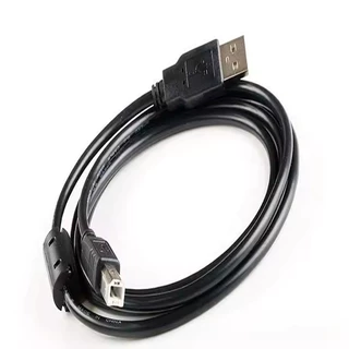 1.5/3/5M สายเคเบิลเครื่องพิมพ์ USB 2.0 สายชาร์จข้อมูล PVC สำหรับกล้อง สแกนเนอร์ ประเภทเครื่องพิมพ์