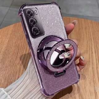 เคสโทรศัพท์ สำหรับรุ่น Vivo Y200 Y19S ไล่โทนสีสวย กันกล้อง หรูหรา กากเพชร 2in1 แหวนกระจก ฟรุ้งฟริ้งง BB1