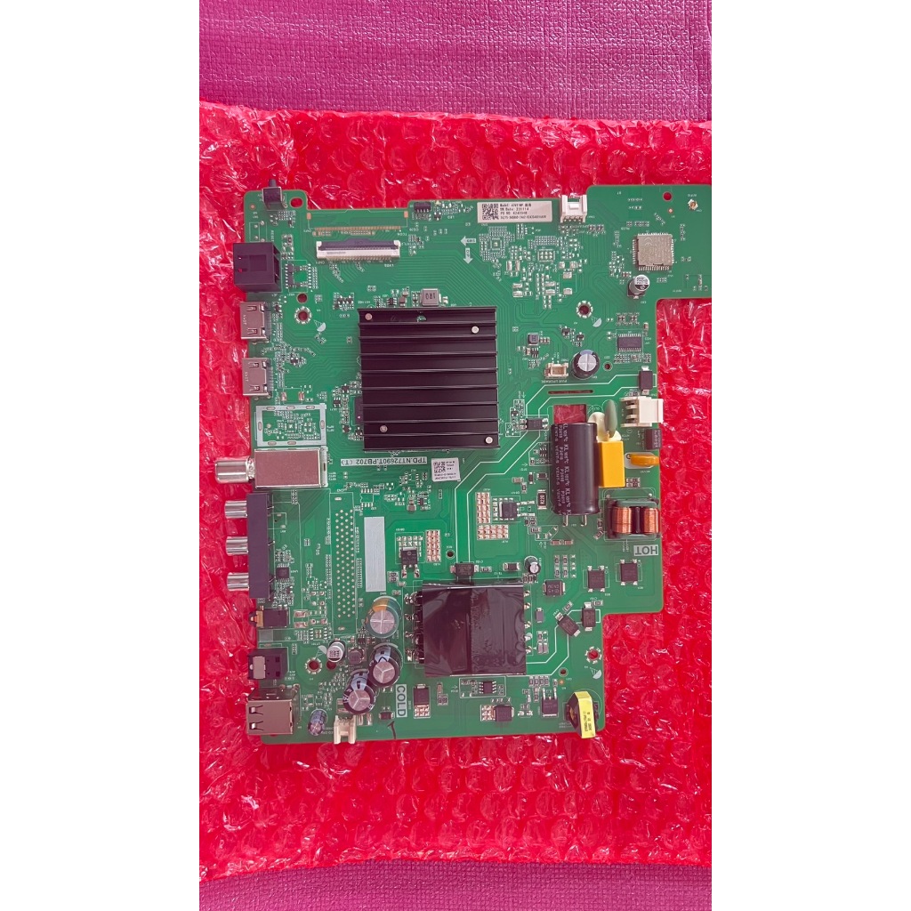 ใหม่ แท้ ศูนย์ เมนบอร์ด TOSHIBA HISENSE รุ่น 43E31MP 43V31MP พาร์ท 36275-345860 TPD.NT72690T.PB702