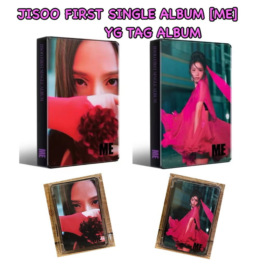 [พร้อมส่ง 🇹🇭] ส่งต่อ 👉 Jisoo First Single Album [ME] YG Tag Album
