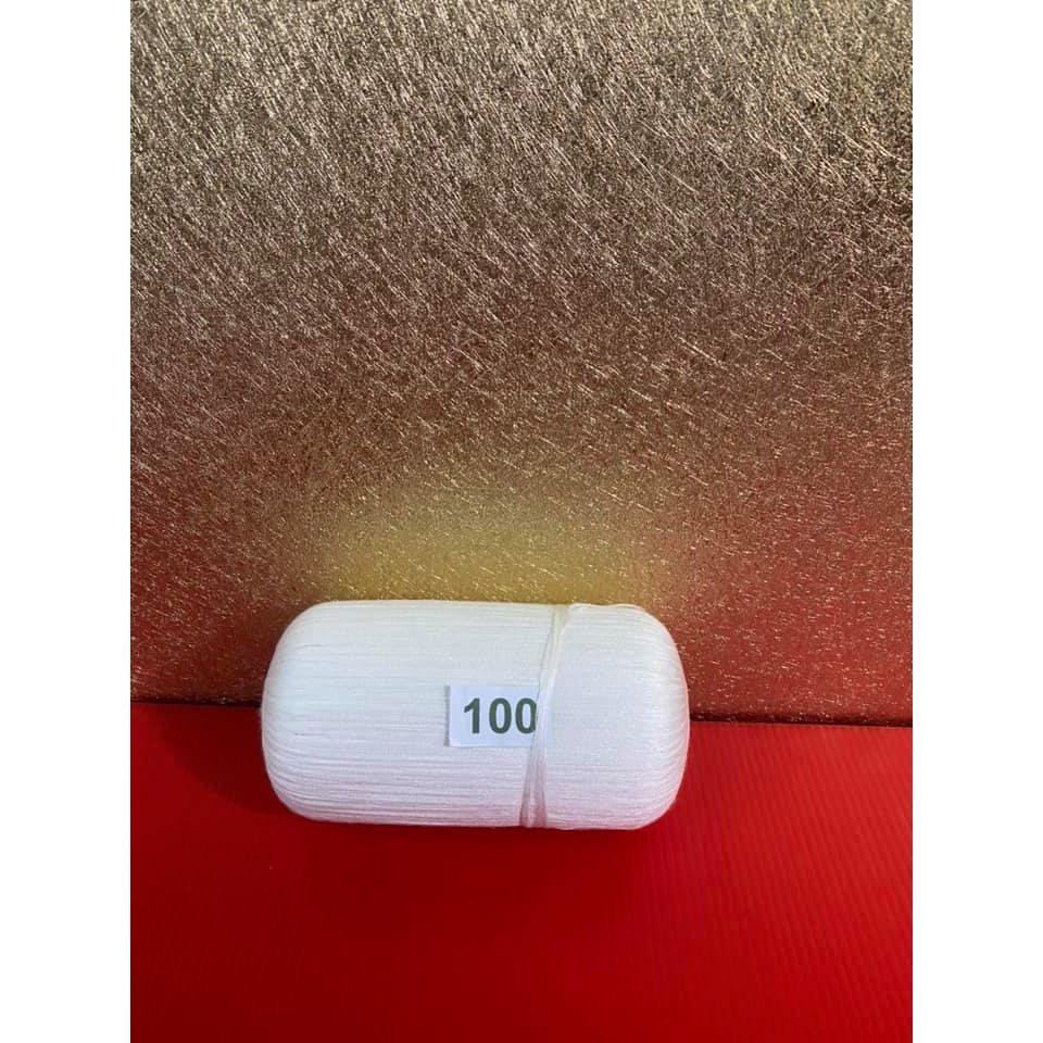 สายสิญจน์  ด้ายสายสิญจน์   ขนาด 100 เมตร ยกแพ็ค 20 ม้วน