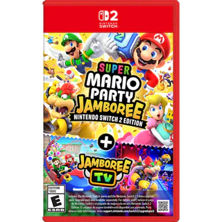 [พร้อมส่ง][เกมปกภาษาอังกฤษ] Nintendo Switch 2 : NS2 แผ่นเกม Super Mario Party Jamboree + Jamboree TV (Us-Asia)