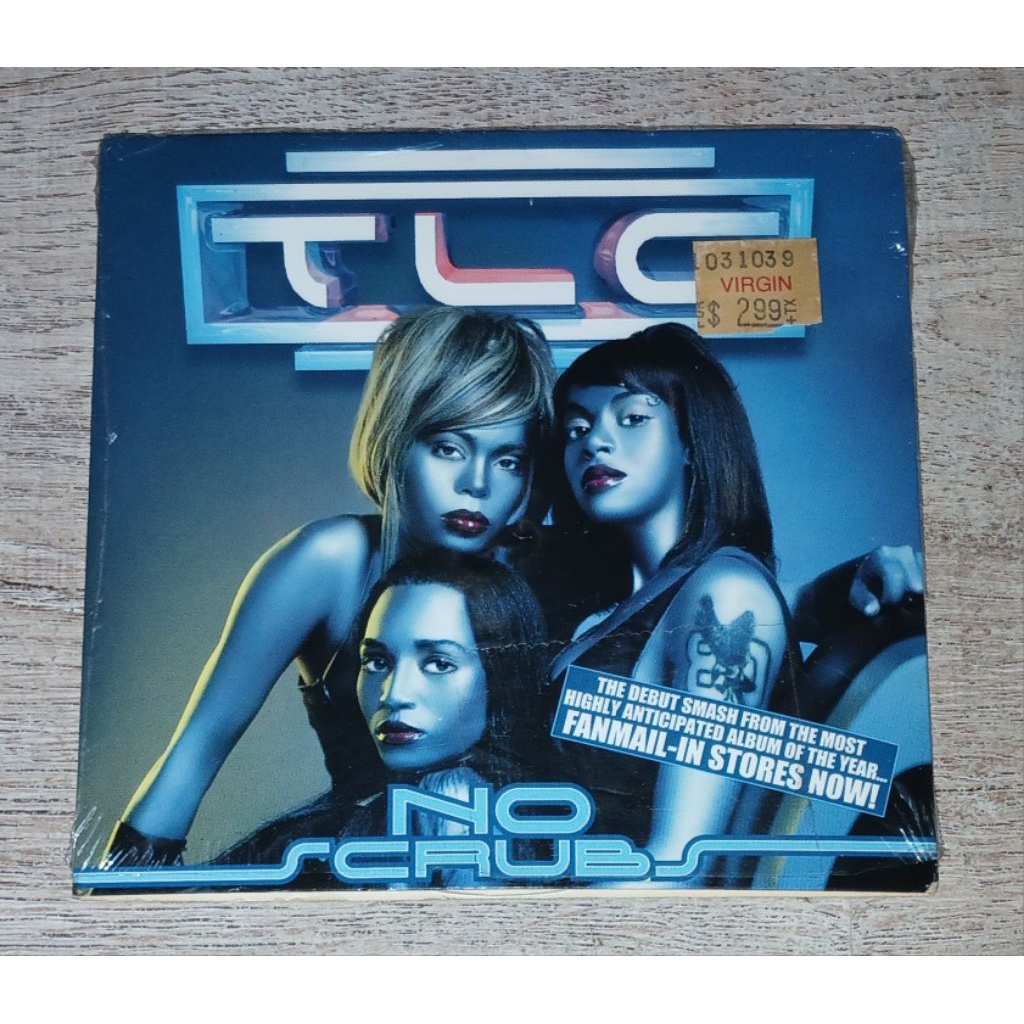 TLC ซีดี CD Single No Scrubs US Edition Cardsleeve