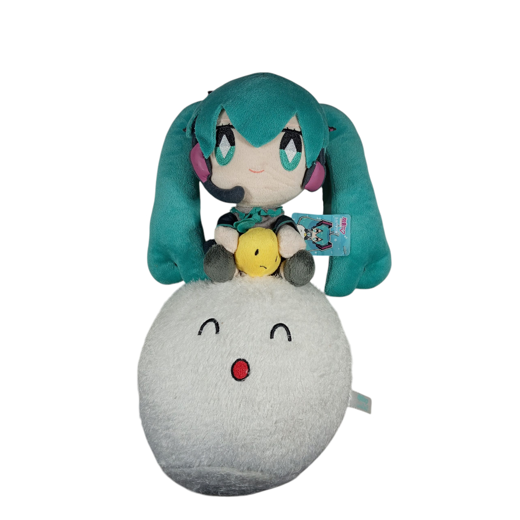 ตุ๊กตา ฮัตสึเนะ มิกุ Hatsune Miku x Shumai Kun Vocaloid สินค้ามือสอง Taito Prize Plush Doll ของแท้จา