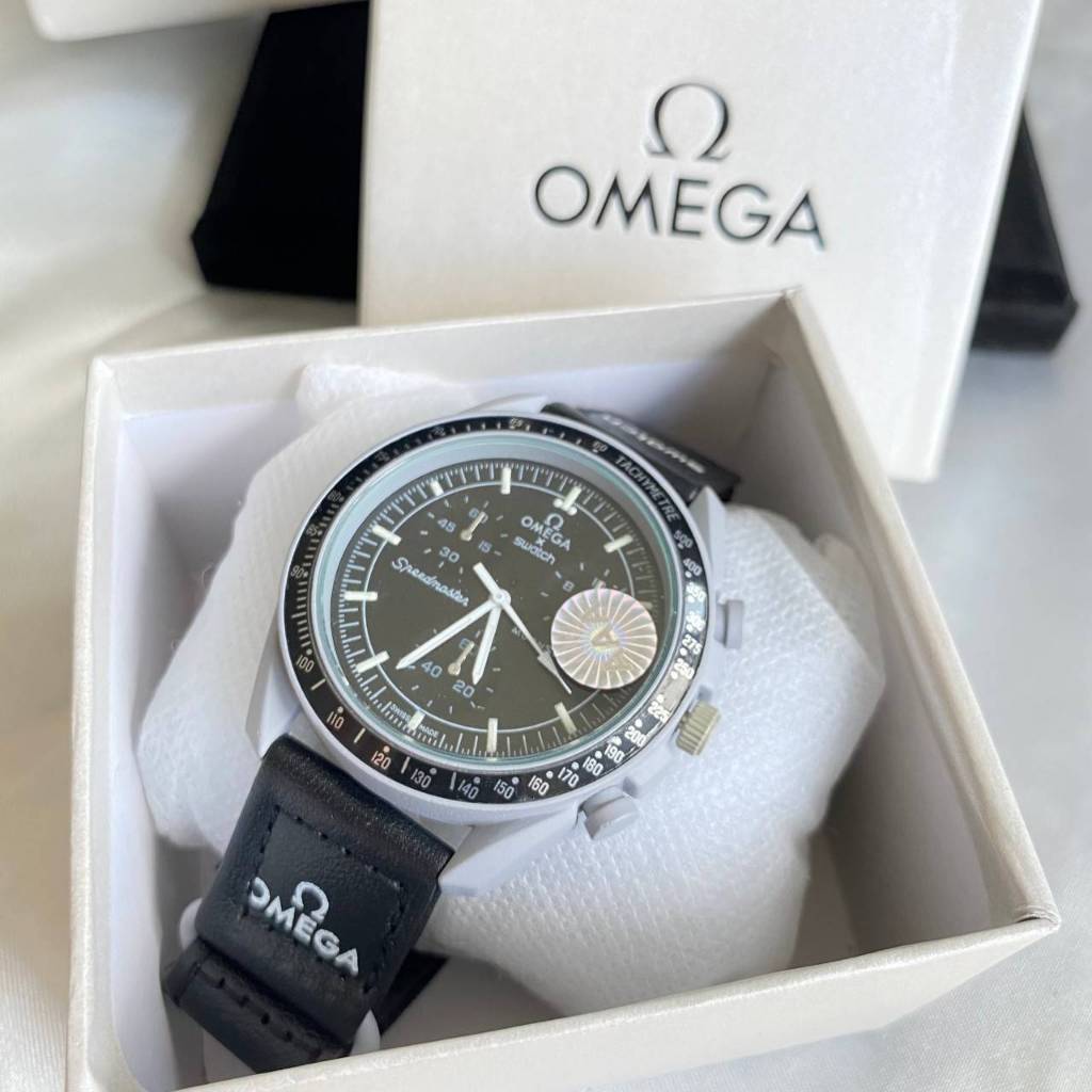 นาฬิกา OMEGA  สายหนัง