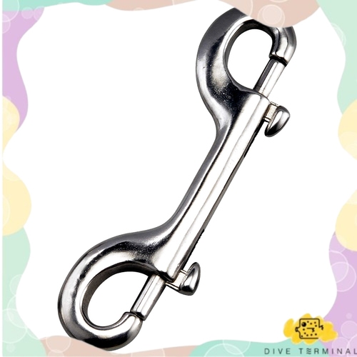 Double Ender Stainless Steel Clip for scuba | ตะขอสเตนเลส 2 หัว อเนกประสงค์