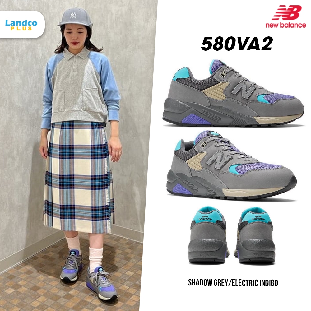 New Balance นิวบาลานซ์ รองเท้าผ้าใบ รองเท้าลำลอง NB UX 580 Shadow Grey MT580VA2 (5800)