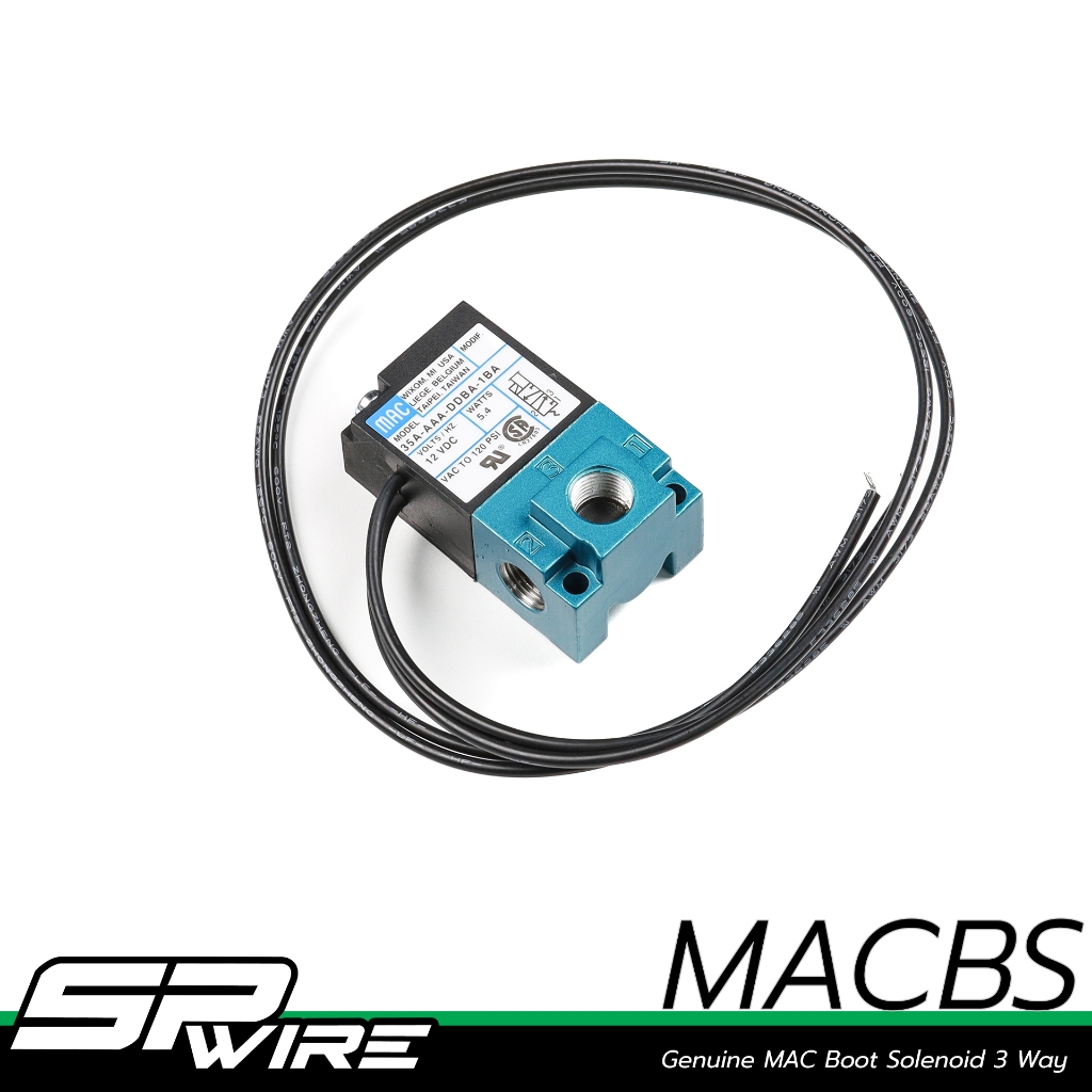 MACBS #MAC boost solenoid Genuine-Spwire motorsportwiring