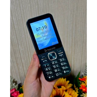 Inovo โทรศัพท์ปุ่มกด I-14 ปุ่มใหญ่ จอกว้าง 2.9 นิ้ว ระบบ2ซิม รองรับซิม 3G/4G ประกันศูนย์ 1 ปี
