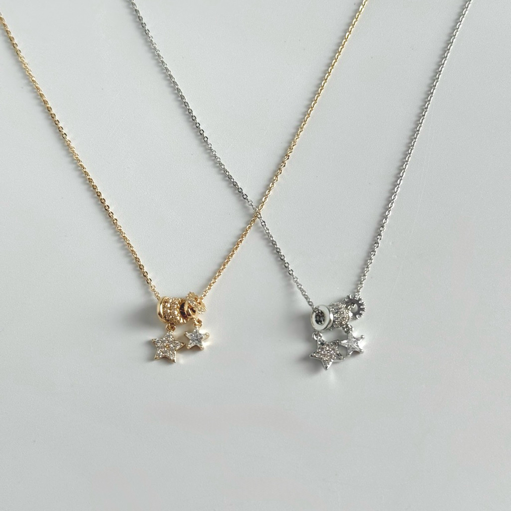 Socrush.bkk | STAR BLINK signature necklace🌟 | SN-004 | สร้อยคอ ดาว สร้อยดาว จี้ดาว