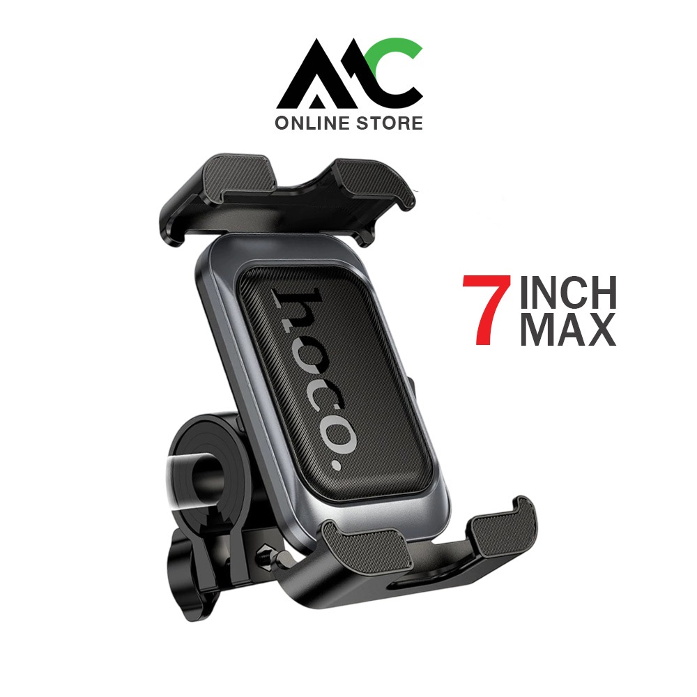 HOCO H82 ที่จับมือถือสำหรับมอเตอร์ไซค์ และจักรยาน รองรับมือถือ 4.7-7 นิ้ว ใช้ได้กับรถที่เป็นแฮนกลม