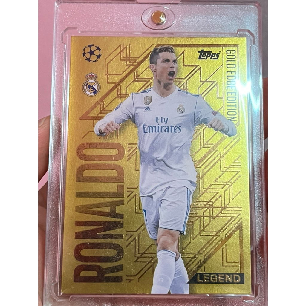 Football card Cristiano Ronaldo CR7 การ์ดฟุตบอลโรนัลโด้