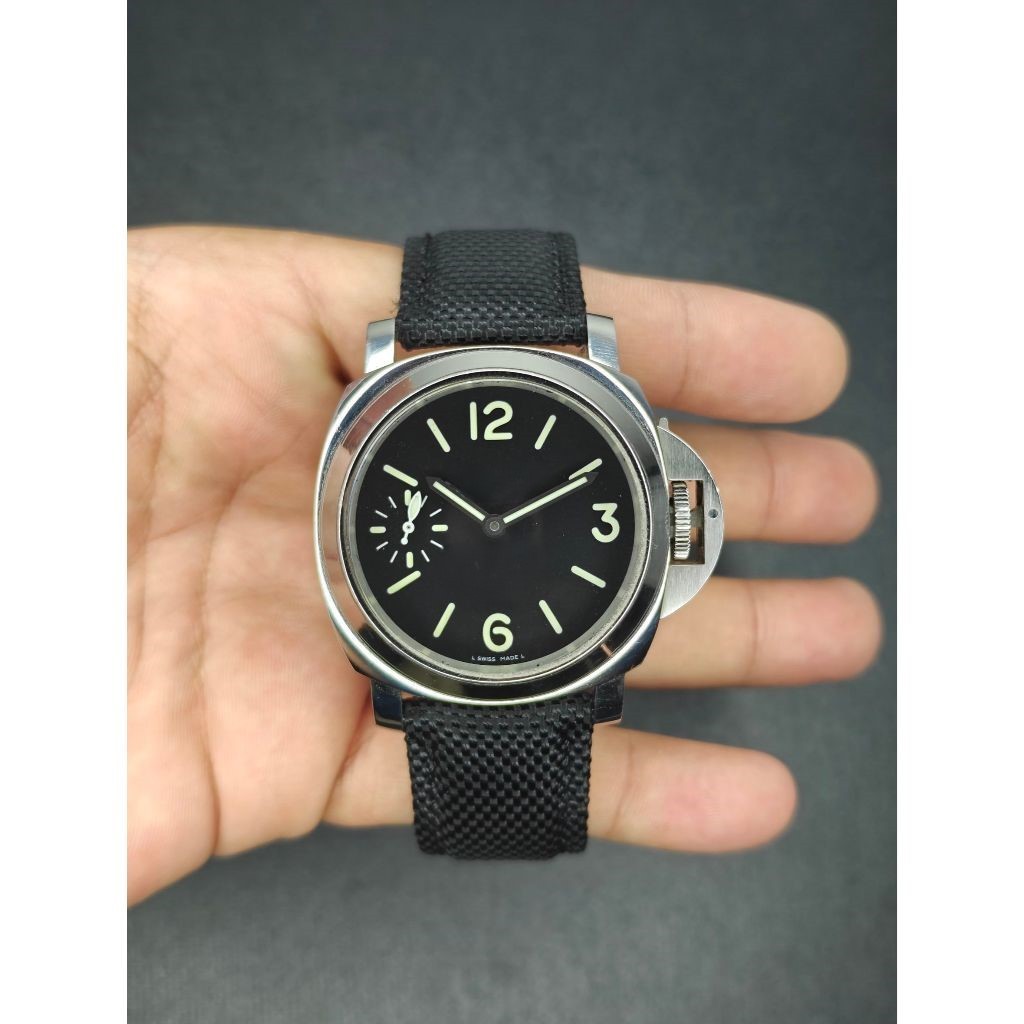สายนาฬิกา สายหนังวัว แคนวาส รุ่น Leather Canvas Strap