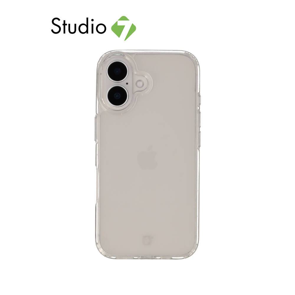 เคส QPLUS iPhone 16 Crystal clear 1.6 mm by Studio7