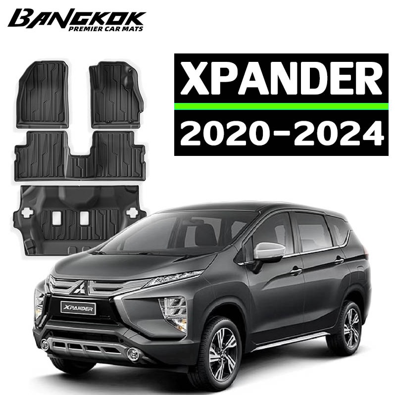 【ส่งไวจาก กทม】MITSUBISHI XPANDER [2020-ปัจจุบัน]พรมปูพื้นรถยนต์ ตรงรุ่น เข้ารูป กันน้ำ ทนต่อการสึกหรอ