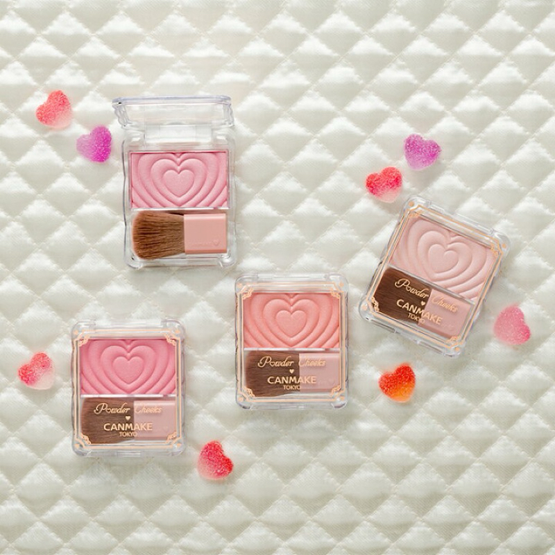 (ของแท้🇯🇵ส่งไวจริง🔥) CANMAKE POWDER CHEEKS บลัชออนเนื้อเนียนนุ่ม - รูปที่ 3