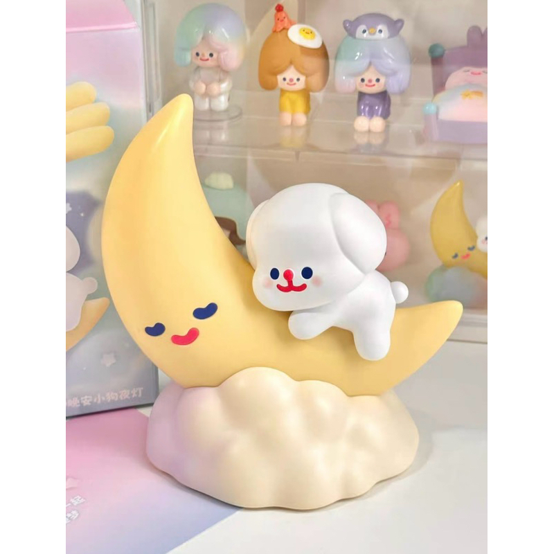 Rico moon speaker🐶🌙🔊โคมไฟลำโพงบลูธูทน้องหมาริโค่ เชื่อมเพลงกับโทรศัพท์ วางตกแต่งบ้านก็น่ารัก🏡พร้อมจั