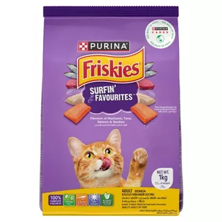 [Cheaper] Friskies อาหารแมว ฟริสกี้ส์ ขนาด 1kg.