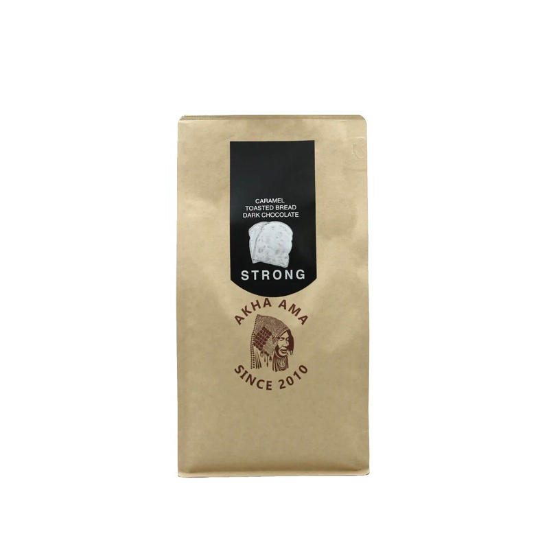 Akha Ama Coffee คั่วใหม่!! – STRONG 500g เมล็ดกาแฟคั่วบด อาข่า อาม่า (คั่วเข้ม / Dark)