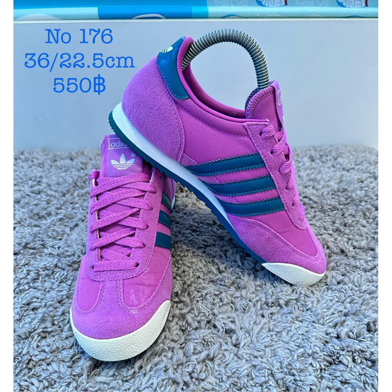 แท้มือสองสภาพใหม่ Adidas Dragon Size 36/22.5cm