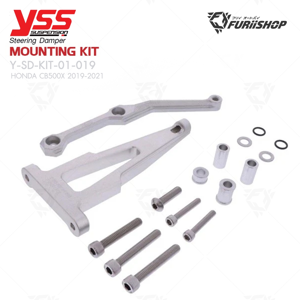 ขาจับกันสะบัด YSS For Honda CB500X 19 เงิน (Y-SD-KIT-01-019)