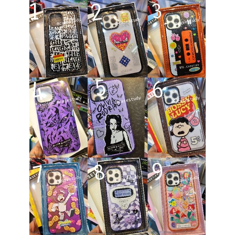 Casetify 13 pro max ลาย co-lab พร้อมส่ง ของแท้ ราคาล้างสต๊อก