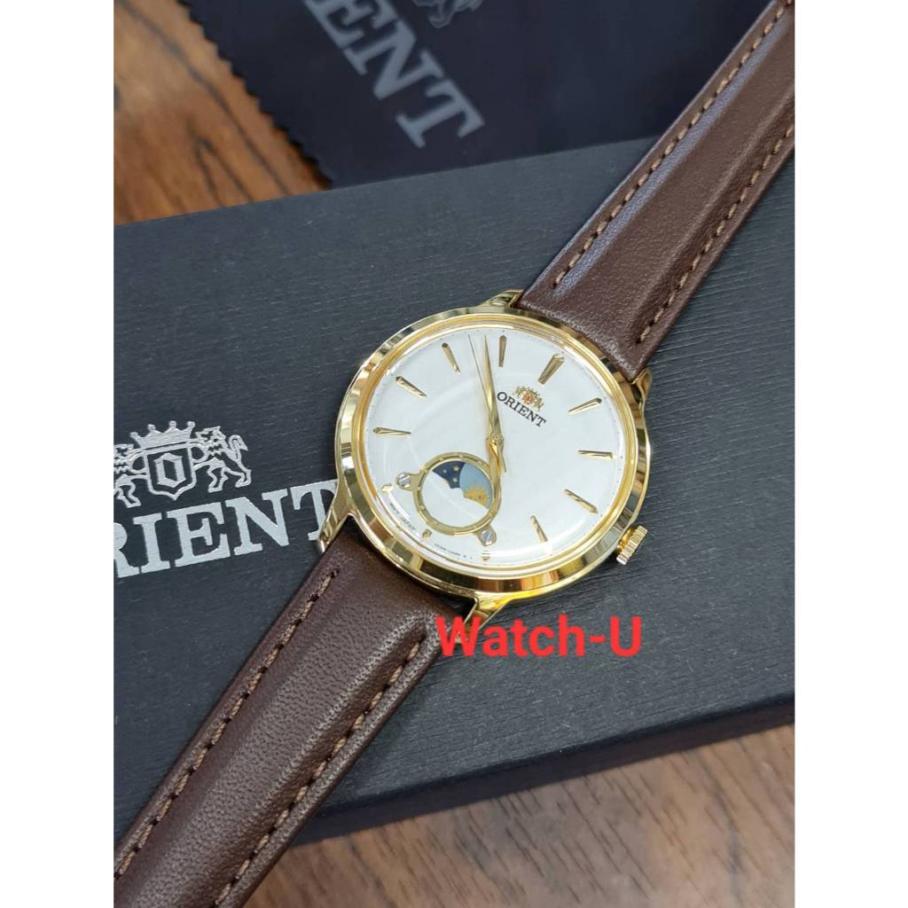 นาฬิกาข้อมือ ORIENT รุ่น RA-KB0003S Quartz Classic Sun & Moon