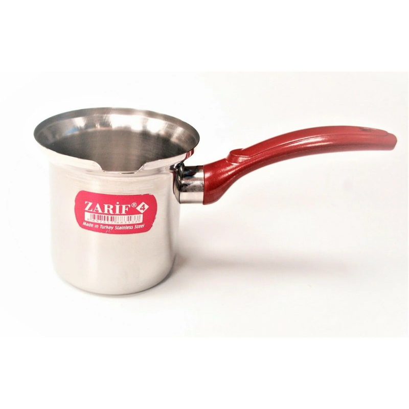 Zarif Stainless Steel Coffee Tea 4 Cups / หม้อต้มกาแฟตุรกีสแตนเลส