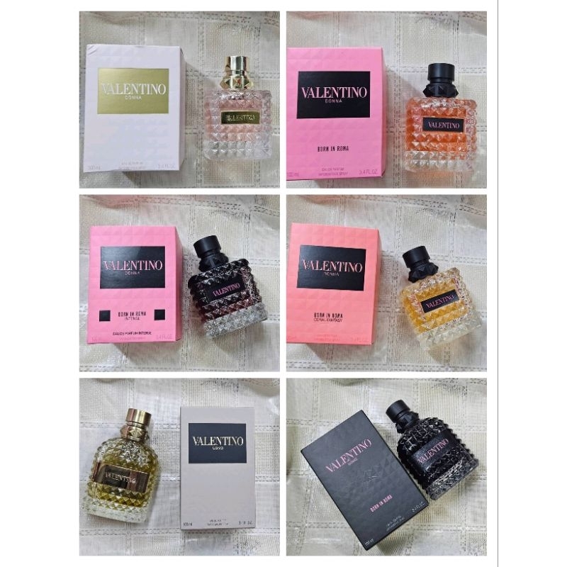 Valentino OUMO EDT & Donna BRON IN ROMA EDP & DONNA EDP 100ml