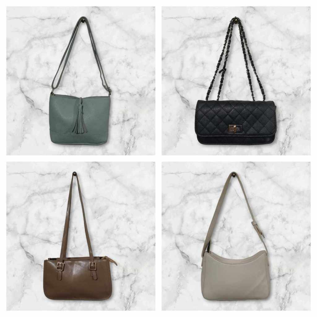 Korean bags กระเป๋าแฟชั่น/หนัง คละแบบ(สายยาว)