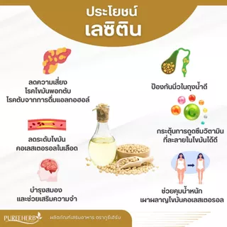 เลซิตินแคปซูล ตราภูรีเฮิร์บ (ร้านเจ้าของแบรนด์)