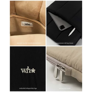 WHISPERWHITE - Laptop Capsule กระเป๋าใส่แล็ปท็อป มีไซส์ 14 และ 16 นิ้ว