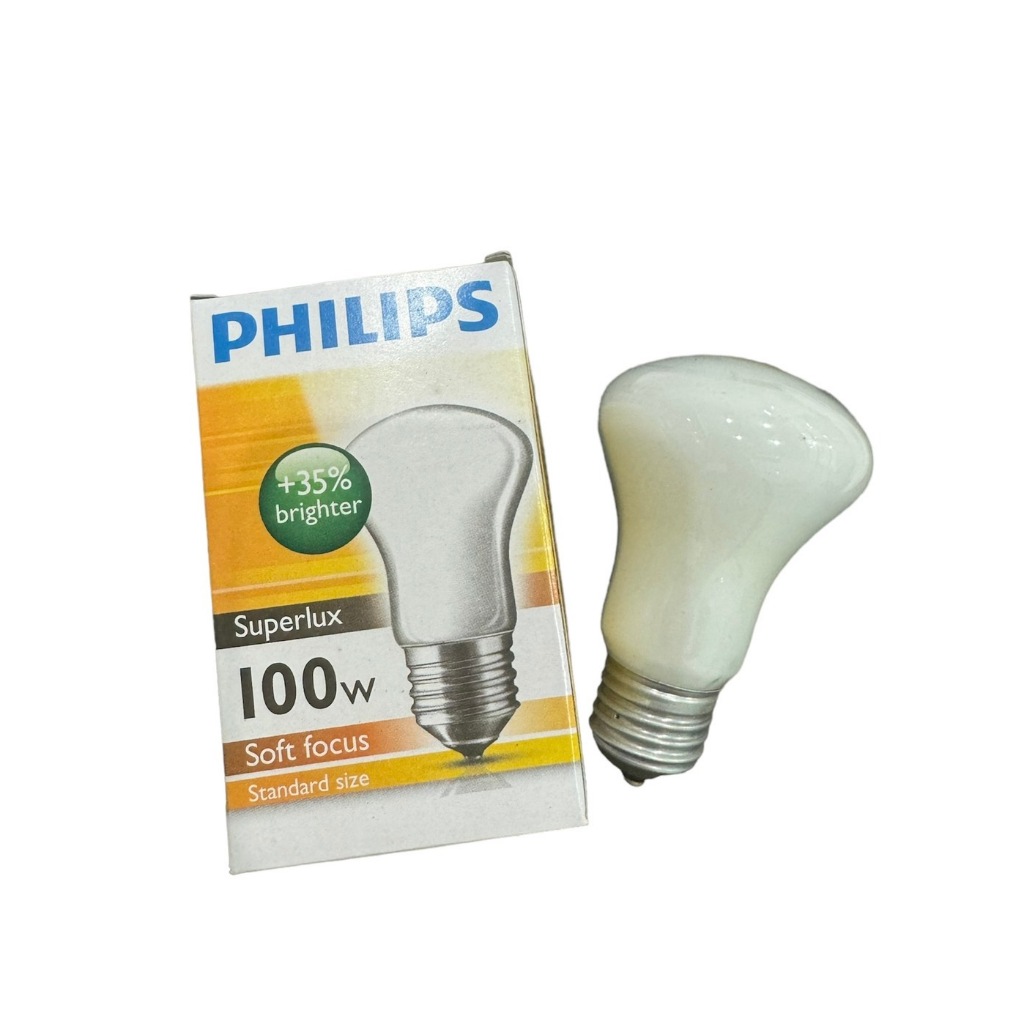 หลอดซอฟโทน หลอดน้ำเต้า หลอดให้ความร้อนSoftone100w E27 ยี่ห้อPhilips ฟิลิปส์ ราคาส่ง5 ดวง 200.- (ดวงละ 40.-)เปลี่ยนแพคเกจ