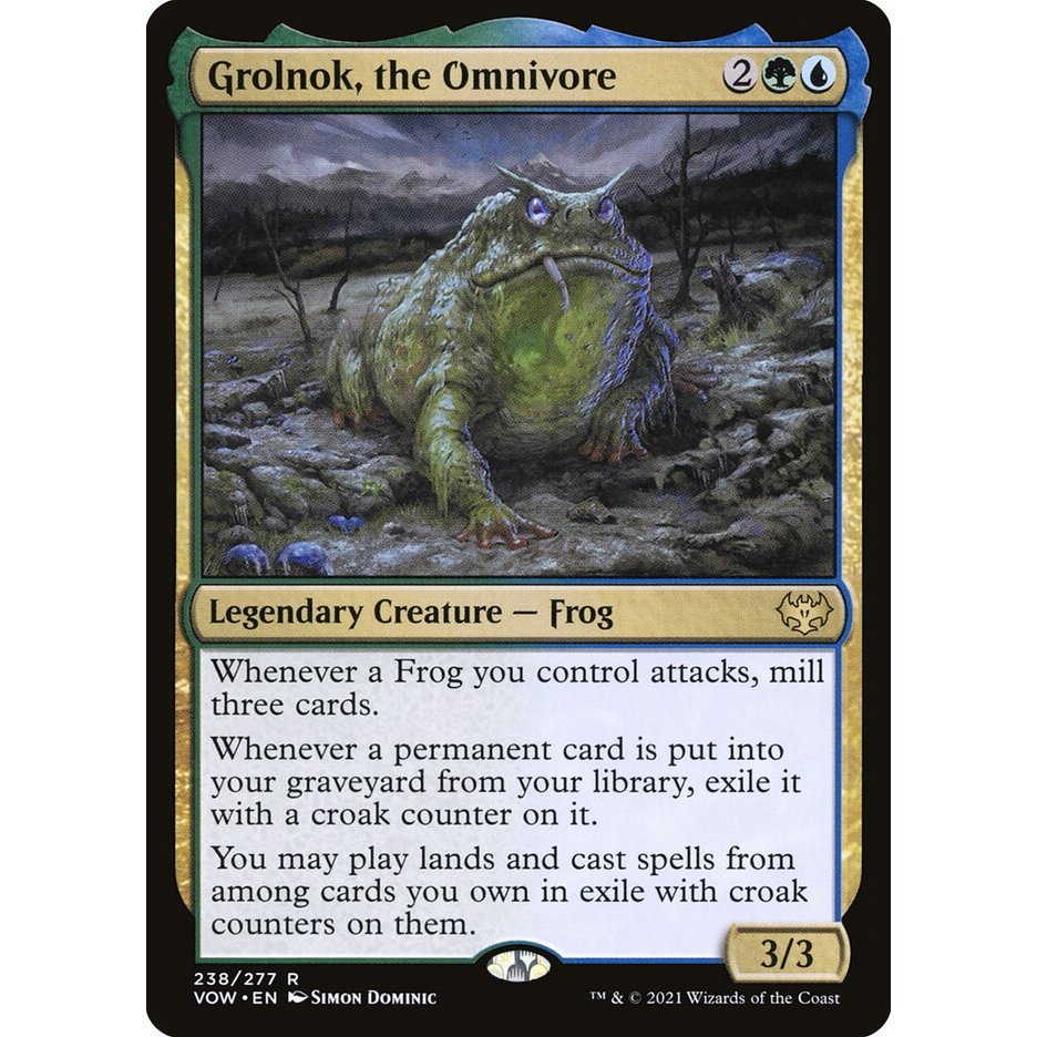 MTG : Innistrad: Crimson Vow: Grolnok, the Omnivore