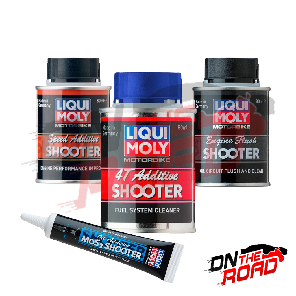 ส่งฟรี Liqui Moly Motorbike 4T Additive Shooter 80ml. น้ำยาล้างหัวฉีด และเพิ่มสมรรถนะ สำหรับรถจักรยานยนต์ ลิควิ โมลี่