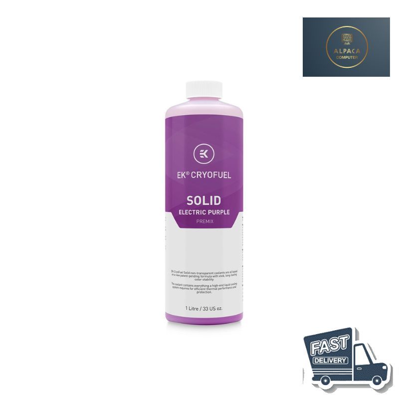 EK-CryoFuel Solid Electric Purple (Premix 1000mL) สินค้าพร้อมส่ง