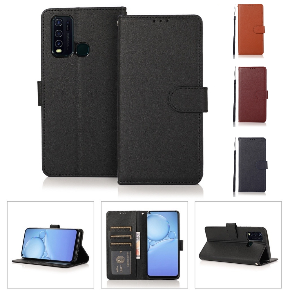 เคสฝาพับ ตั้งได้ ใส่นามบัตร ล๊อคได้ สำหรับ Realme C11(2021)/C20 C12/C15/C25 C17/Realme7i C21Y/C25Y Narzo50iPrime/C30s