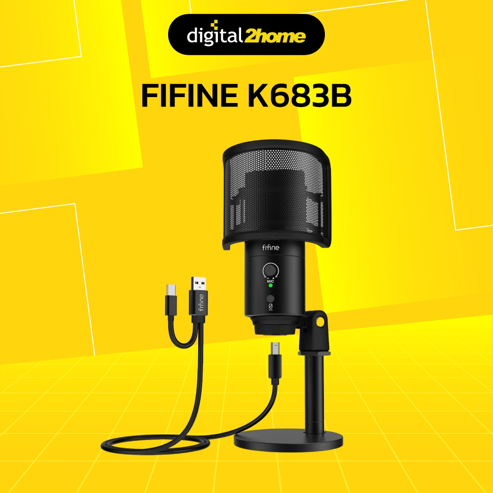 FIFINE K683B USB MICROPHONE