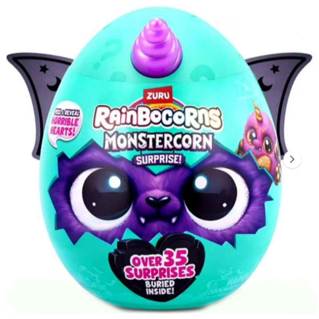 Rainbocorns Monstercorn Surprise Vampire - Surprise Unboxing Soft Toy, Fantasy Monster Gifts