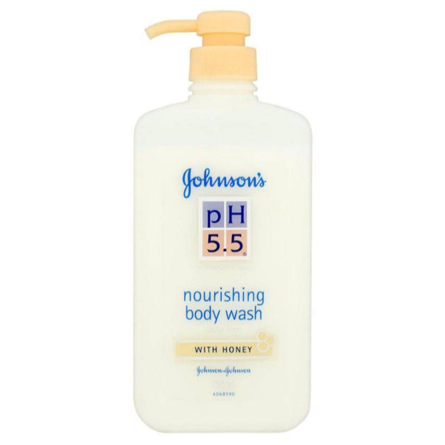 ่johnson's pH5.5 nourishing body wash with honey  750ml