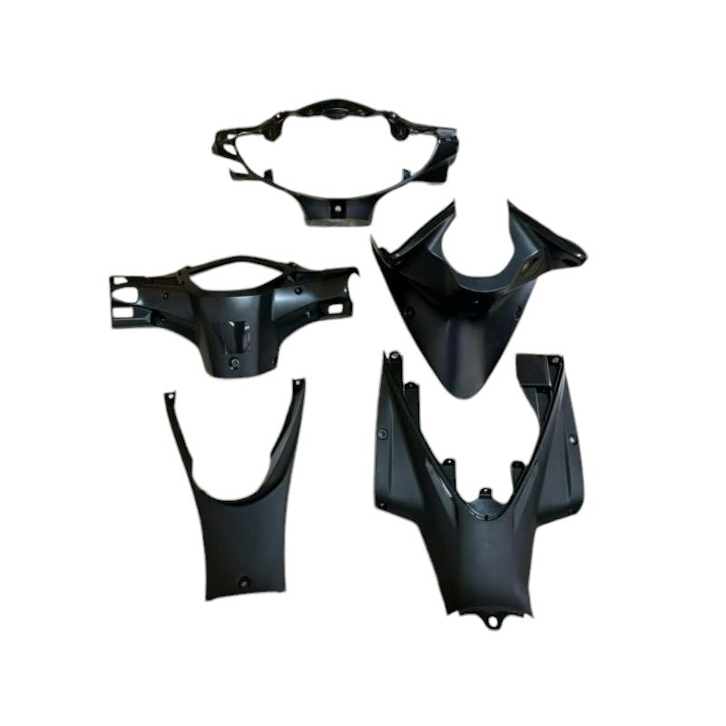 ชุดสี ดำด้าน แท้เบิกศูนย์ wave110i ปี 2008-2010 รุ่นแรก หน้ากากหน้า หน้ากากหลัง คอนโซลกลางบน คอนโซลกลางล่าง ใต้เบาะ