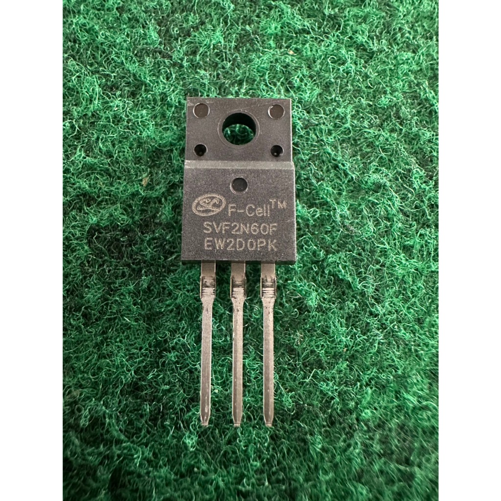 MOSFET SVF2N60F SVF2N60 2N60 TO-220F 2A  600V จำนวน 1 ตัว