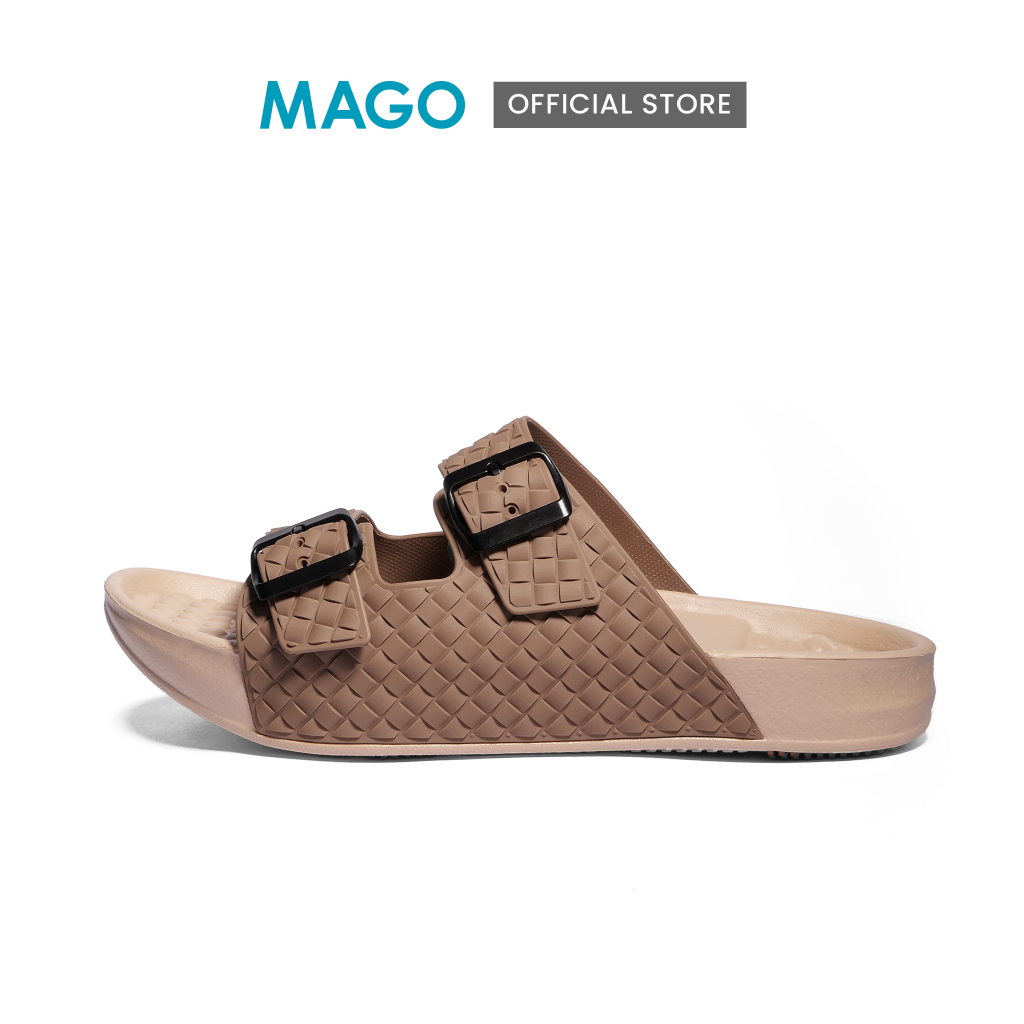 MAGO FOOTWEAR " WICKER " (BROWN) รองเท้าดูแลสุขภาพคุณผู้หญิงและคุณผู้ชาย