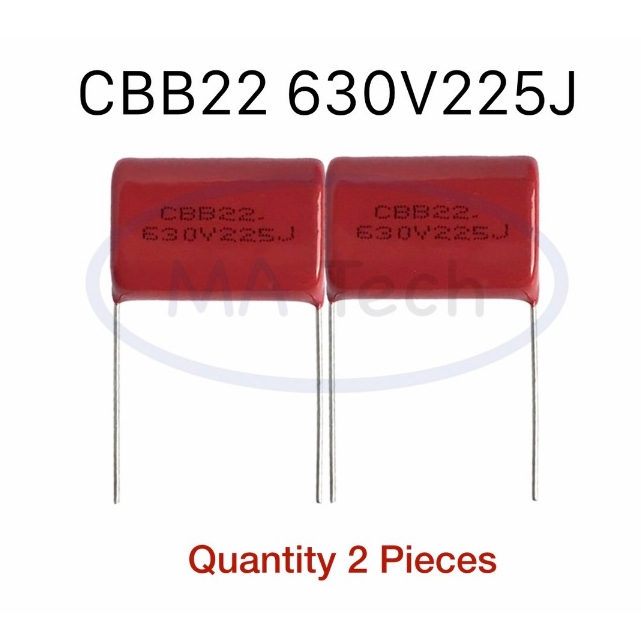 225j630V 2.2uF 630V Capacitor CBB22 630V225J 2200nF 630Vตัวเก็บประจุ Metallized Polypropylene Film จ