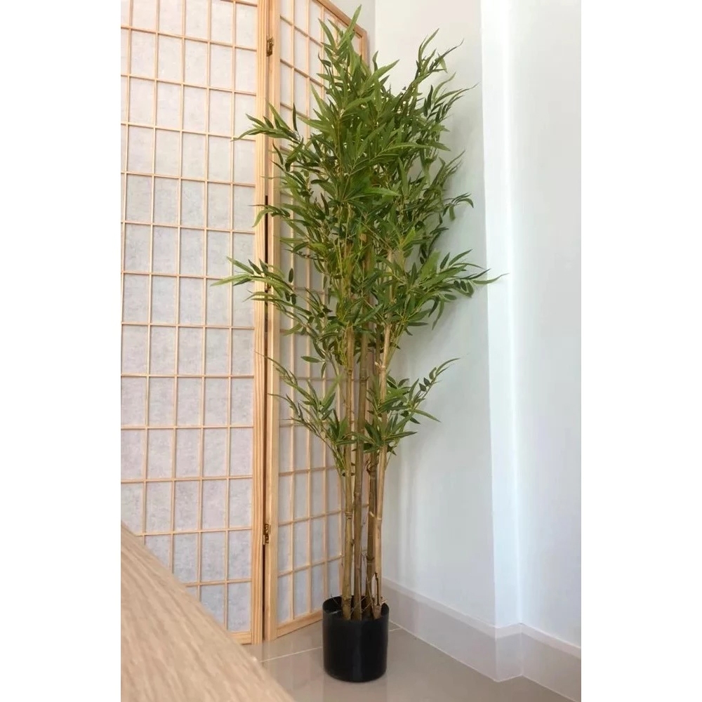 ต้นโอลีฟ ต้นไผ่ปลอม ต้นไผ่ จําลองพืช ต้นมะกอกปลอม ความจำลอง99%พร้อมกระถาง ของแต่งบ้าน ต้นไม้ปลอมใหญ่ - รูปที่ 7