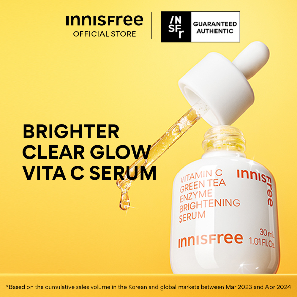innisfree Glowy booster Set (Vitamin C Serum+Vita C Pad) อินนิสฟรี เซ็ต ผิวกระจ่างใส