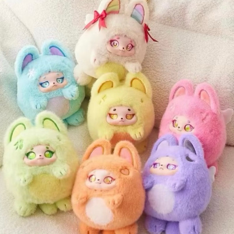 [จุ่ม/พร้อมส่ง] Colorful Ball Family ตุ้กตากระเป๋ามีซิป มีสายสะพาย