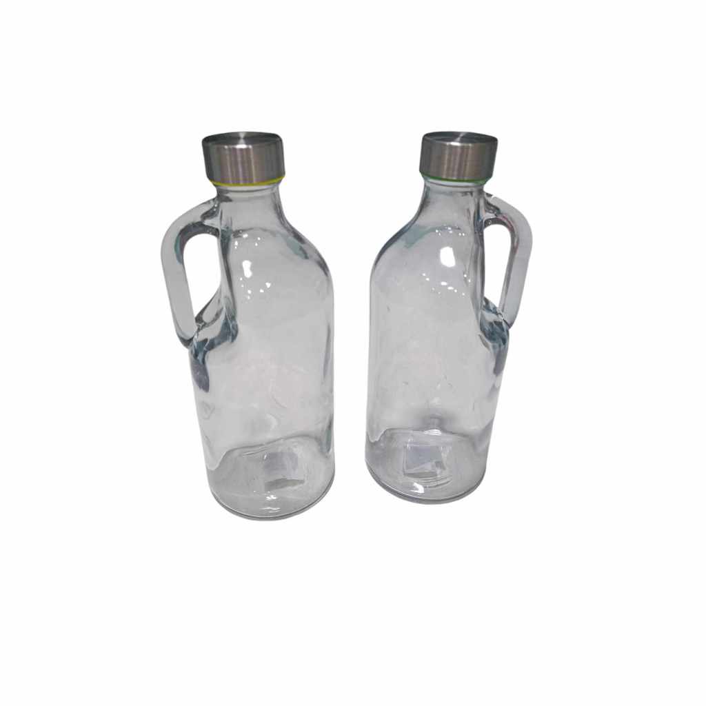 ขวดแก้ว ขวดเหล้า ขวดไวน์มีหูจับ 1000ML.