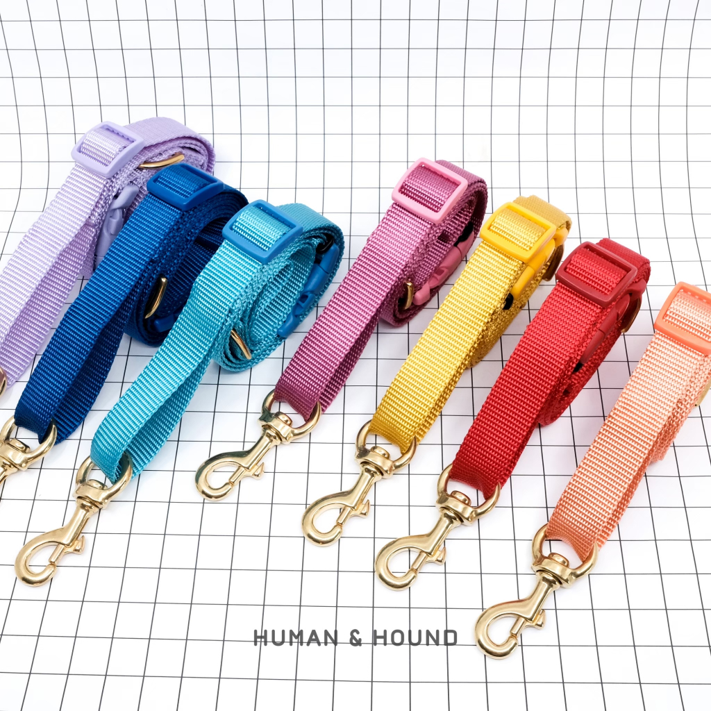 สายจูงสุนัขแฮนด์ฟรี Human and Hound ปรับความยาวได้ 1.2m- 1.6m สายจูงคาดเอว Hands Free Lesh